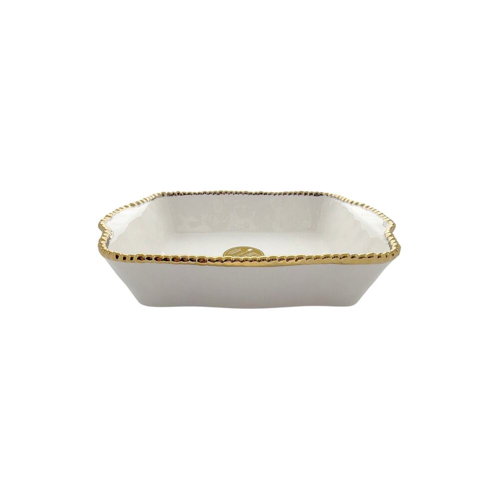PAMPA BAY Golden Salerno 11" X 9" Rectangular Baking Dish - Picture 6 of 11